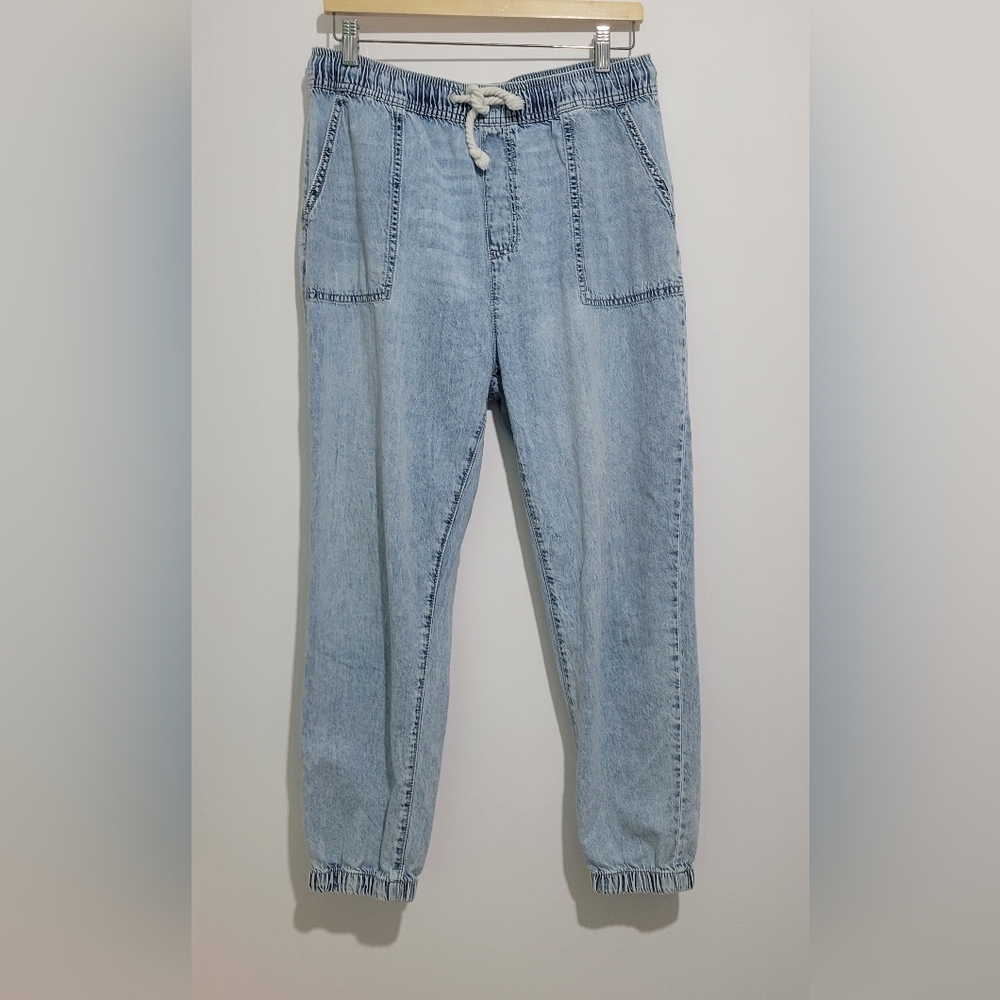 RE GENERATION BY CELEBRITY PINK JASMINE PULL ON BAGGY DRAWSTRING JEANS